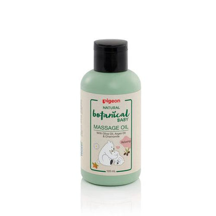 Pigeon Natural Botanical Baby Massage Oil 120mL - OhYouLuckyDuck.com.au