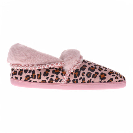 Scholl Snuggle Ii Womens Slippers Natural Leopard