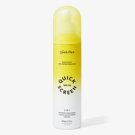 The Quick Flick Sunscreen Mousse