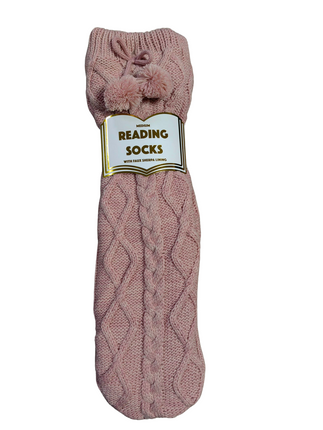 Artico Blush Cable Knot Socks Medium