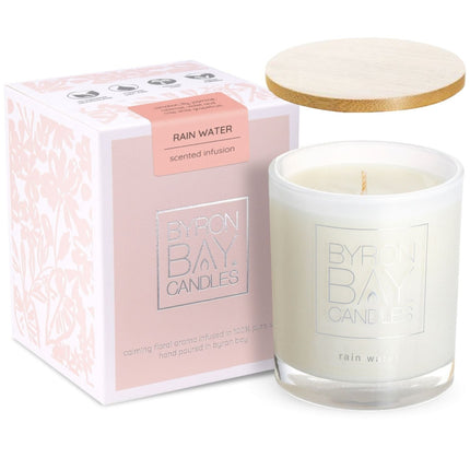 Byron Bay Candles Rain Water Pure Soy Candle 50 Hour