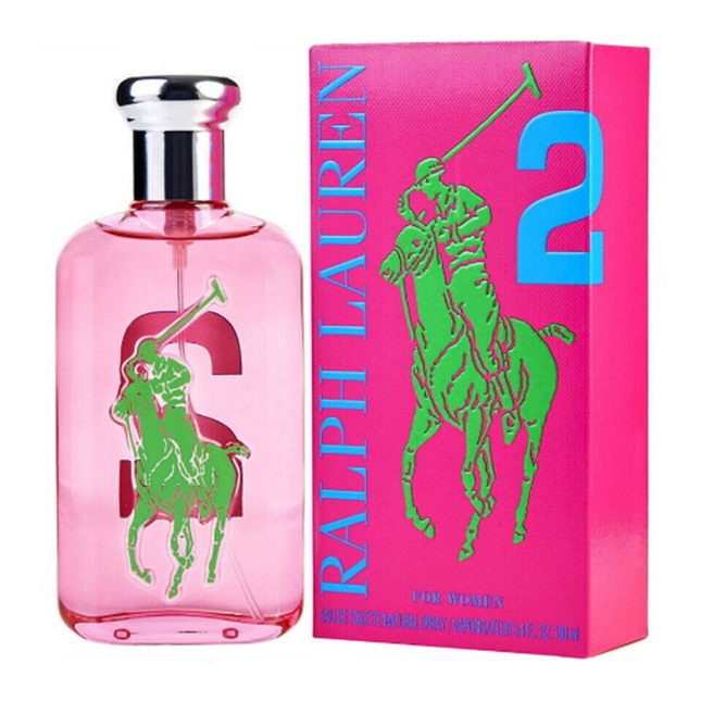 Ralph Lauren Polo Big Pony No.2 Pink EDT 100ml - OhYouLuckyDuck.com.au