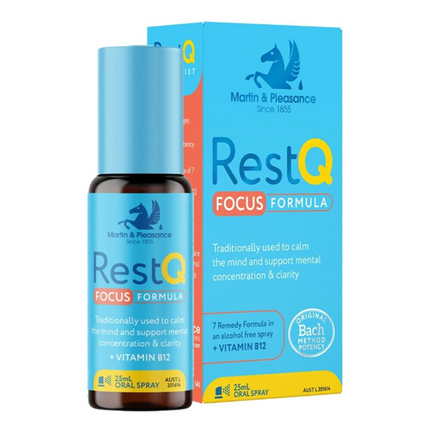 RestQ Focus Formula Spray 25ml - OhYouLuckyDuck.com.au