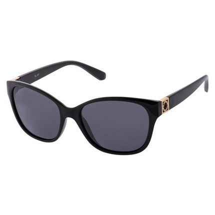 Black Ice Anabelle Cat Eye Sunglasses With Polarised Smoke Lenses