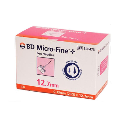 Bd Micro-Fine + Pen Needle 29g X 12.7mm 100