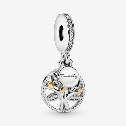 Pandora Sparkling Family Tree Dangle Charm - OhYouLuckyDuck.com.au