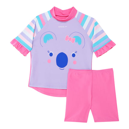 Speedo Kids Koko Koala 2 Piece Swimsuit Size 2