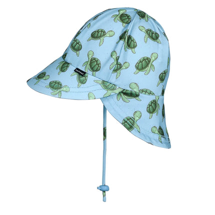 Bedhead Sheldon The Shark Legionnaire Flap Beach Hat for Toddlers 1 to 2 Years 50CM