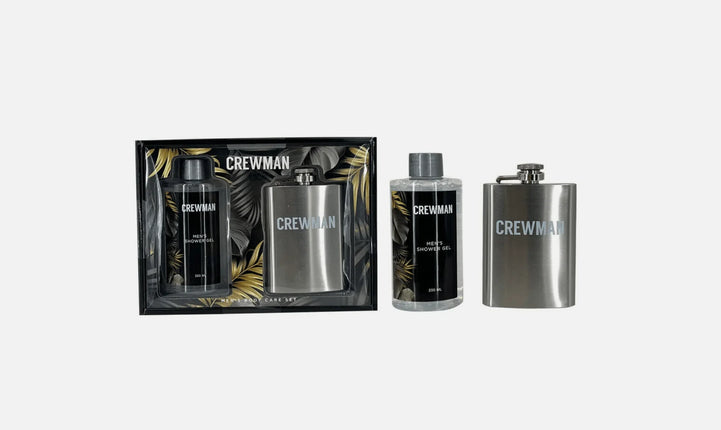 Crewman Shower Gel & Flask 2 Piece Gift Set