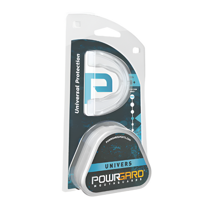 Powrgard Univers Mouthguard 8 Years-Adult Clear