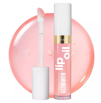 Revlon Super Lustrous Glimmer Lip Oil - Moisturizing Candy Hearts