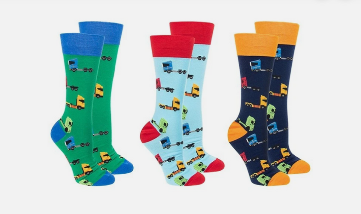 Sock Society Trucks 3 Pairs