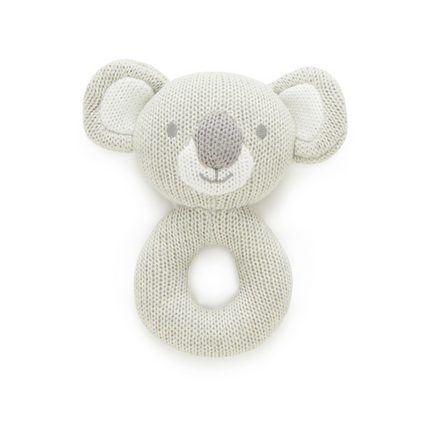 Purebaby Knitted Rattle Koala Baby Toy 15ML