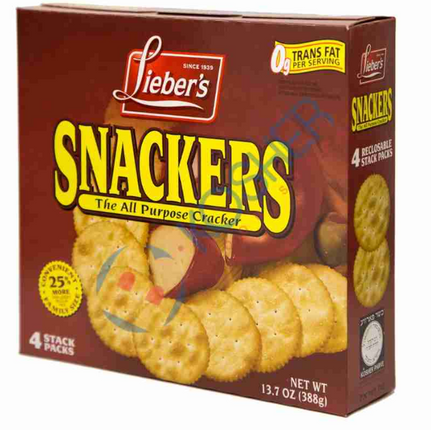 Liebers Salted Snackers Crackers 388g