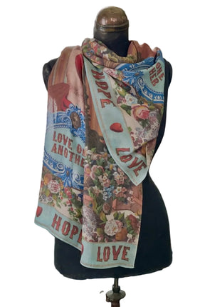 Ginger Bear Boutique Love Language Bohemian Bamboo Scarf