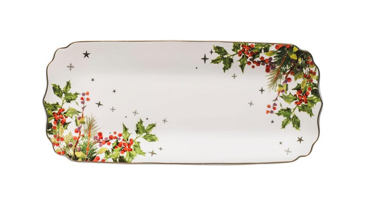 Ashdene Spirit Of Xmas Rectangular Platter