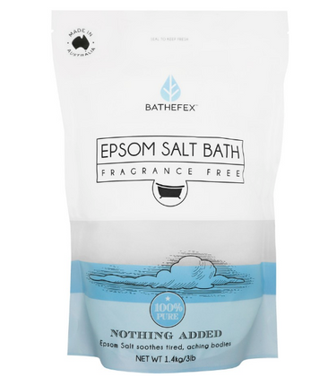 Bathefex Epson Salts Fragrance Free 1.4kg