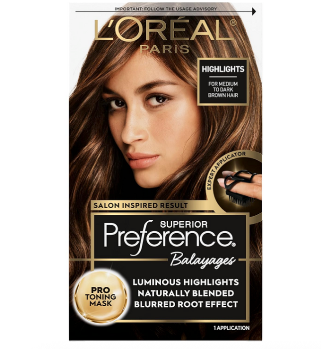 L'Oreal Preference Balayage Light Brown To Brown Hair