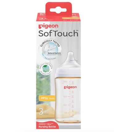 Pigeon Softouch BPP Bottle PPSU 240mL (3m+)