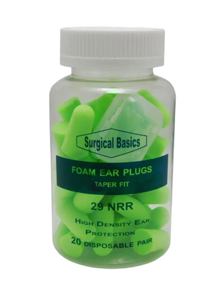 Surgical Basics Foam Ear Plugs