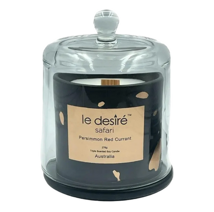 Le Desire Safari Soy Candle Persimmon Red Currant