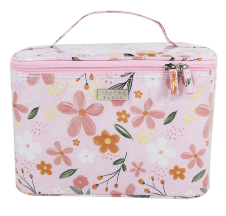 Wicked Sista Abstract Floral Small Beauty Case