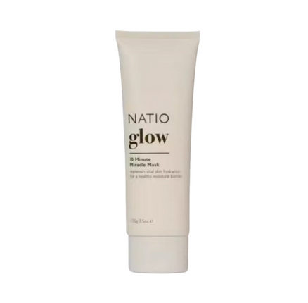 Natio Glow 10 Minute Miracle Mask 100G