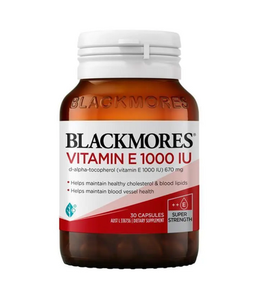 Blackmores Vitamin E 1000Iu 30 Capsules