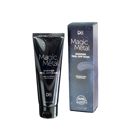 Designer Brands Magic Metal Pearl Peel Off Mask Charcoal 100G