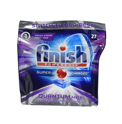 Finish Powerball Dishwashing Tablets Quantum 27 Pack
