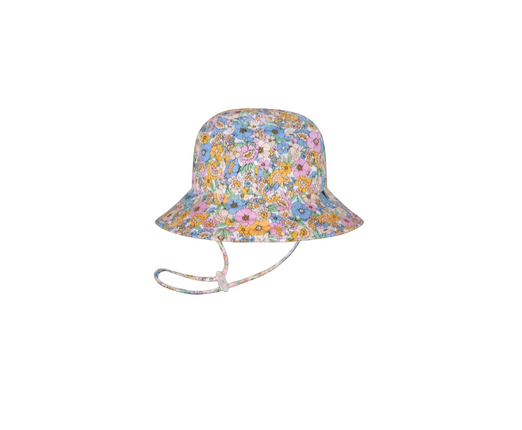 Millymook Girls Floppy Meadow Sun Hat Multi Floral