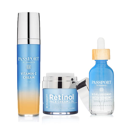 Passport to Organics Day Night Skincare 3PC Kit