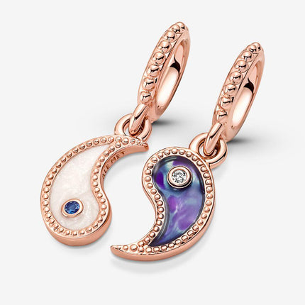 Pandora Splittable Yin & Yang Sparkling Dangle Charm - OhYouLuckyDuck.com.au