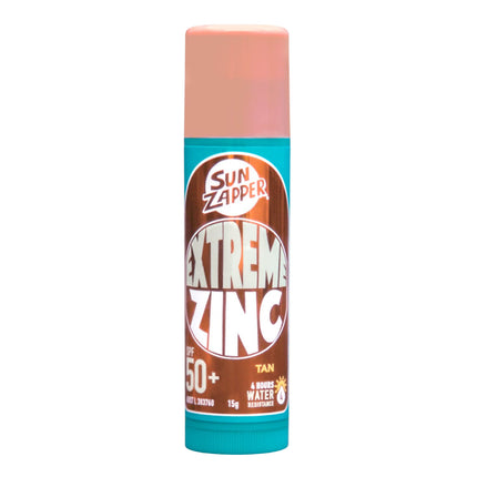 Sun Zapper Extreme Zinc Stick SPF50 Plus Tan 15G