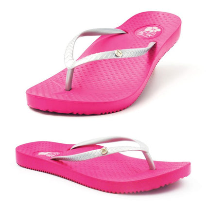 Tiki Girl Thongs Pink Size 5-5.5