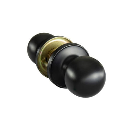 Trio Knob Builderlock Passage Black