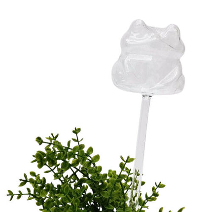 Urban Products Frog Water Seeper Plant Pot Watering Tool Clear 26CM