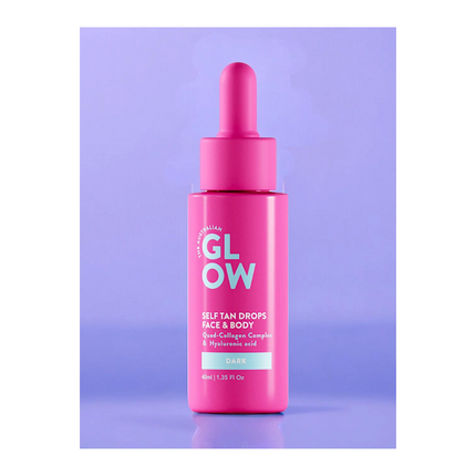 Australian Glow Tan Drops Dark 40 ml - OhYouLuckyDuck.com.au