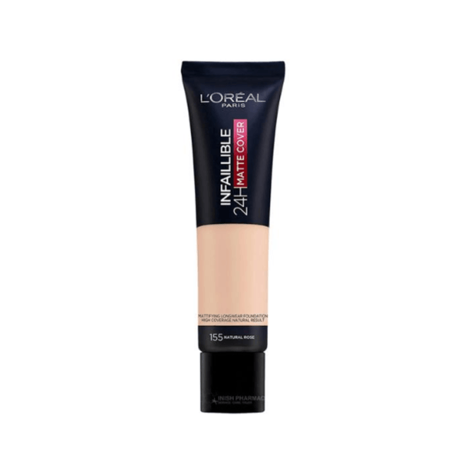L'Oreal Infallible 24H Matte Cover Foundation - 115 Golden Beige - OhYouLuckyDuck.com.au