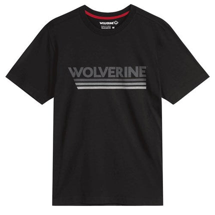 Wolverine Classic S/S Stripes Graphic Tee Black 3XL