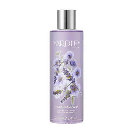 Yardley of London Ladies English Lavender Luxury Body Wash 250ml - OhYouLuckyDuck.com.au