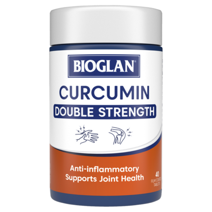 Bioglan Curcumin Double Strength 1200MG Tabs 40 - OhYouLuckyDuck.com.au
