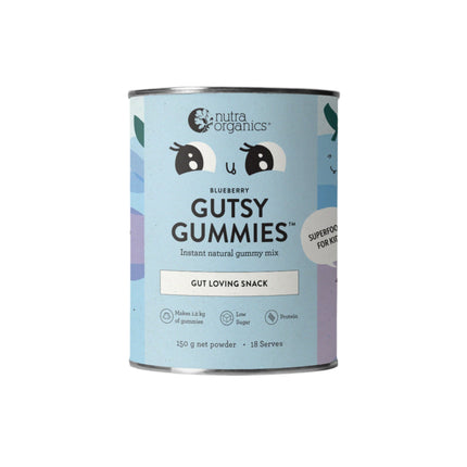 Nutra Organics Gutsy Gummies Blueberry 150G