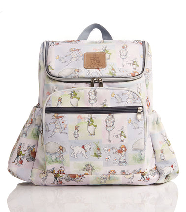 Magnolia Lounge Alice In Wonderland Canvas Backpack
