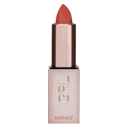 Australis GRLBOSS Satin Lipstick - Pose - OhYouLuckyDuck.com.au