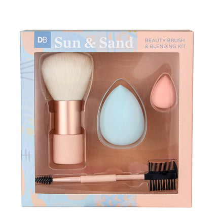 Designer Brands Sun & Sand Beauty Brush and Blender Set