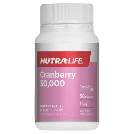 Nutra-Life Cranberry 50,000 50 Capsules
