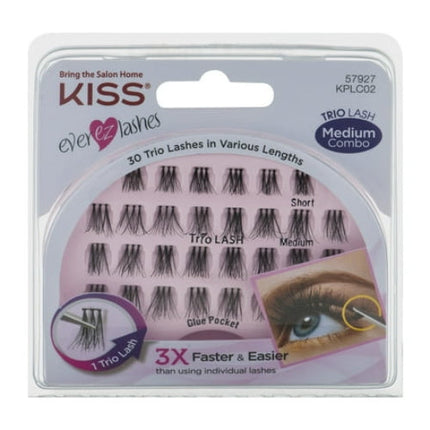 Kiss So Natural Trio Lash Clusters