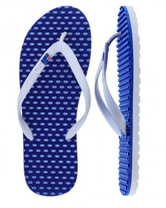 Souls Comfort Massage Thongs Barrier Reef Blue M11
