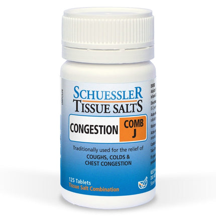 Martin And Pleasance Schuessler Comb J Congestion 125 Tablets